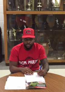 Erick Locke, of the South Suburban College Men’s Basketball Team, signed a letter of intent with University of Central Missouri