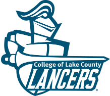 College of Lake County Lancers logo