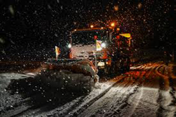 Photo of a snowplow