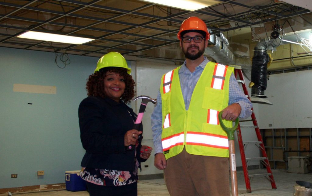 Thumbnail photo of Dr. Lynette D. Stokes, SSC President, and Matt Beasland, Dean of Adult & Continuing Education