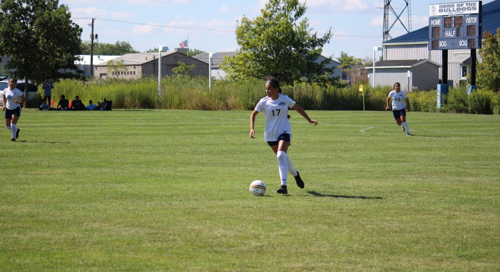 SSC Defender with the ball