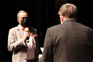 Vincent E. Lockett (pictured left) was sworn in as South Suburban College Trustee