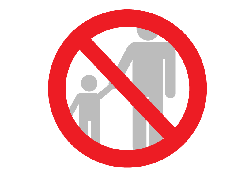 NO CHILDREN icon